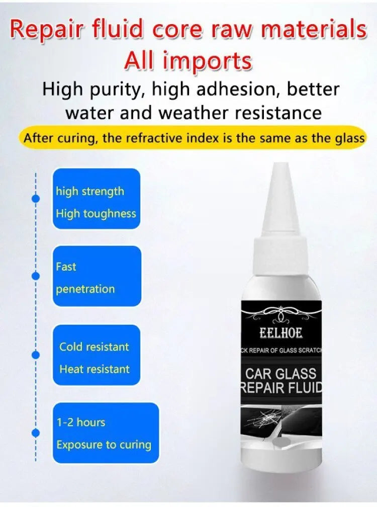 Auto Windshield Repair Adhesive Crack Repair Auto Glass Repair Adhesive