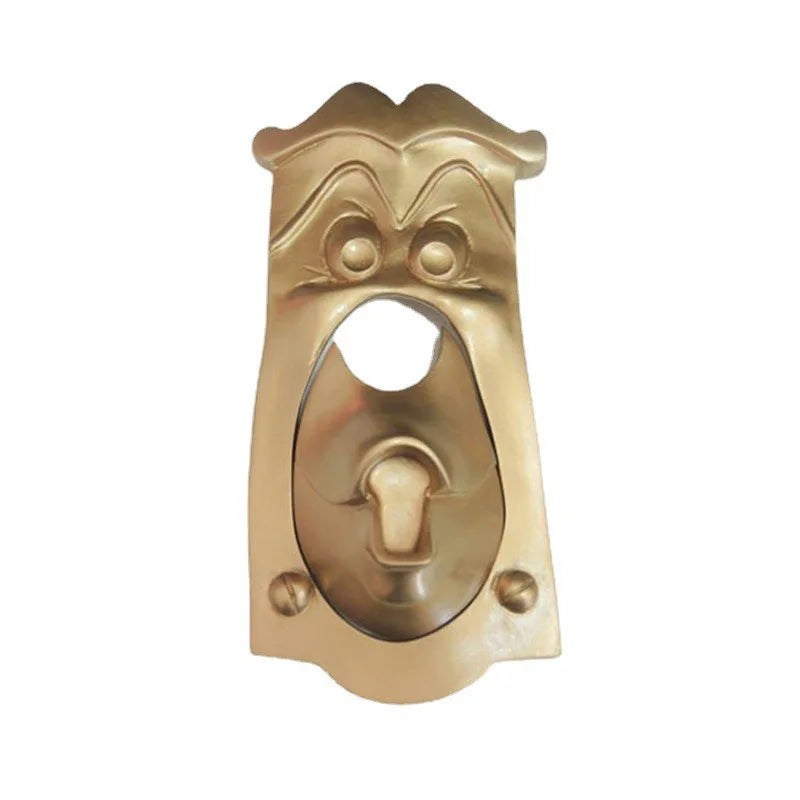 Magic Door Lock Handle Decorations Resin Cartoon Style Home Decor Irregular Shape  Resin Mural Art for Door Handles