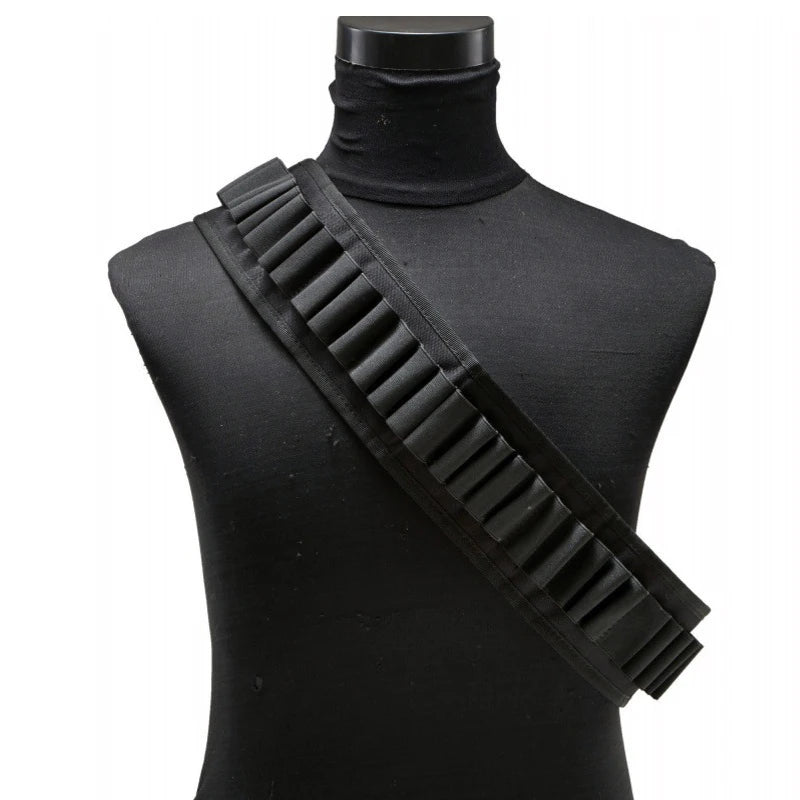 30 Round Shell Holder Belt Training Hunting Accessories Outdoor Sports 12 Gauge 12GA Ammo Bandolier Cartridge Waist Belts