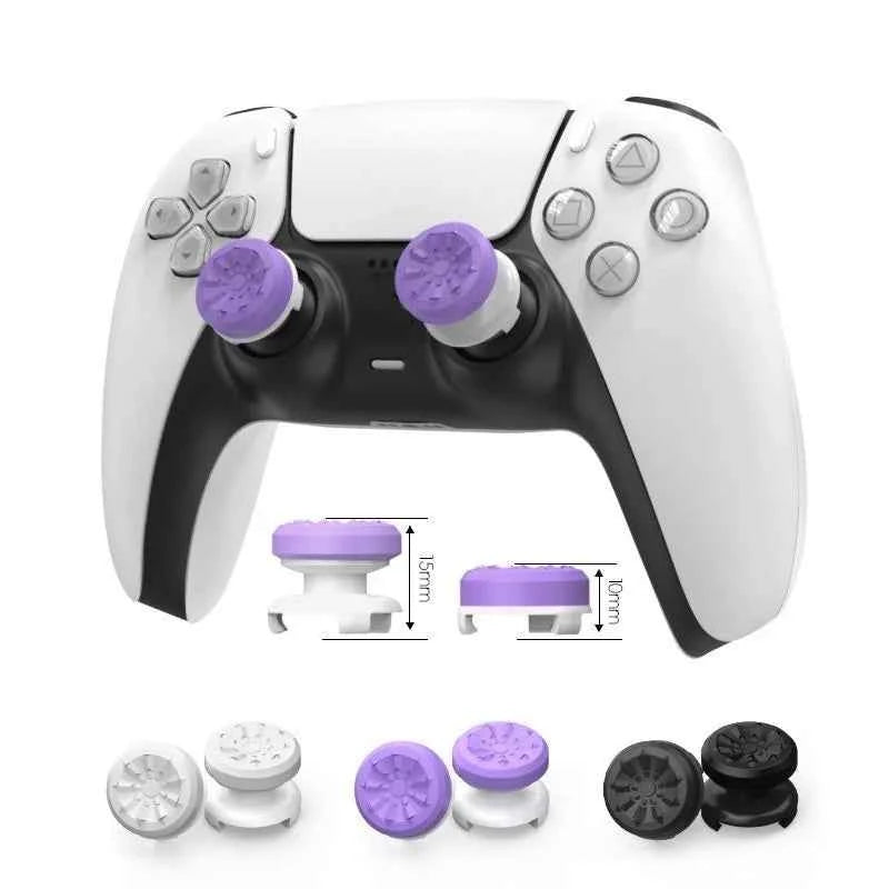 Silicone cap High-Rise Freeks Stick for P4 PS5 Joystick Compatible with 8BitDo Ultimate Controller Performance Thumb Grips Stick