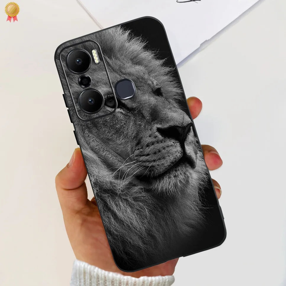 For Infinix Hot 20 Play 20i 4G Case Cute Astronaut Clear TPU Silicone Bumper Cover For Infinix Hot 20 Play 20i Phone Case Funda