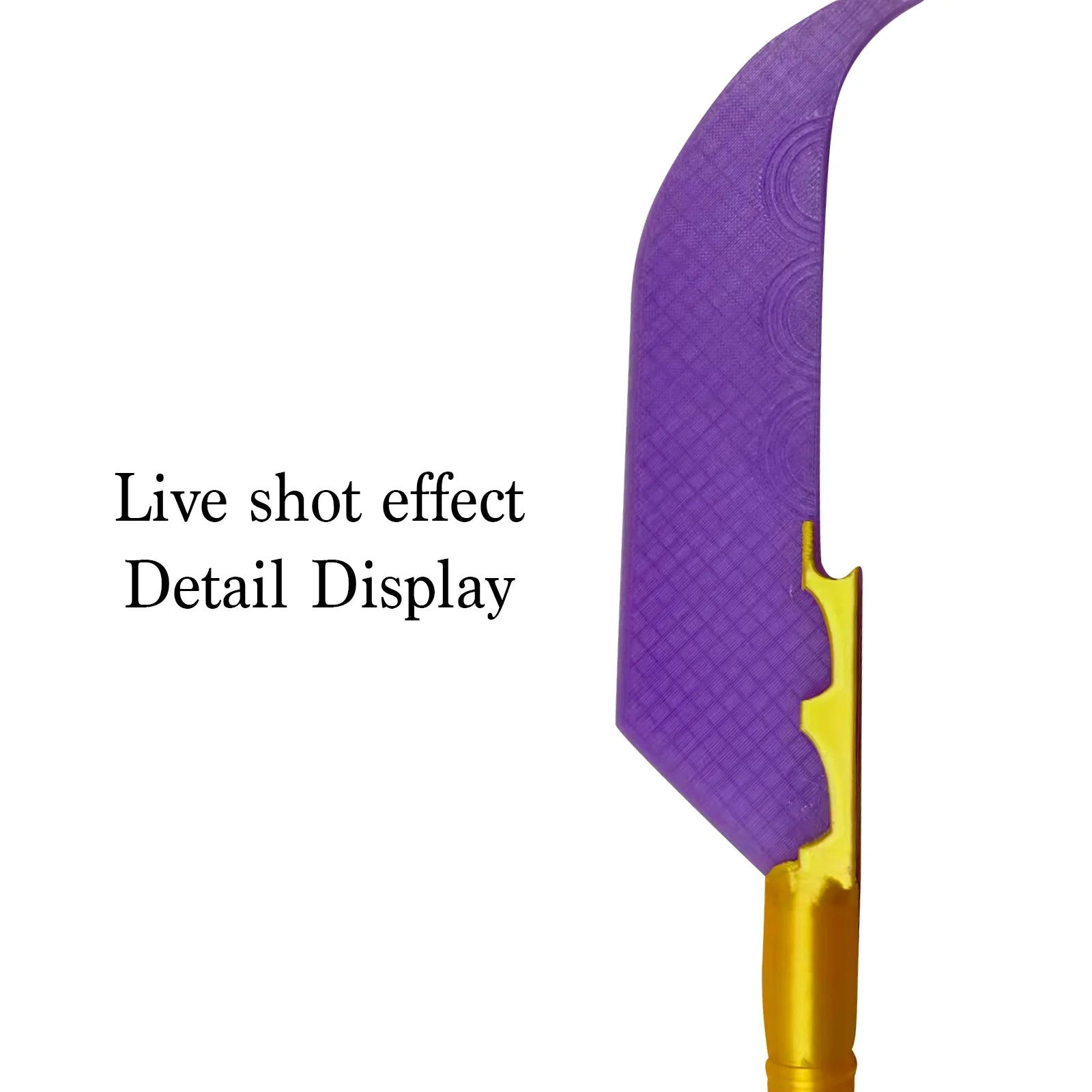 KPop Hunter Mira Long Sword Props Adult Fantasia Disguise Knife Props model ornament odel Carnival Accessories Christmas Gifts
