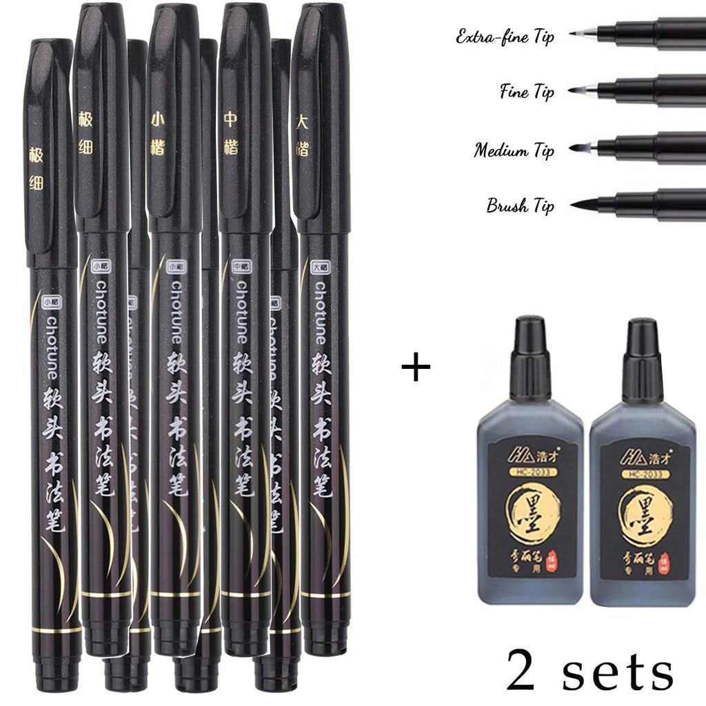 Calligraphy Art Marker Pens Brush Pen Art Marker Craft Supplies Art Writing Office School Supplies Stationery Student