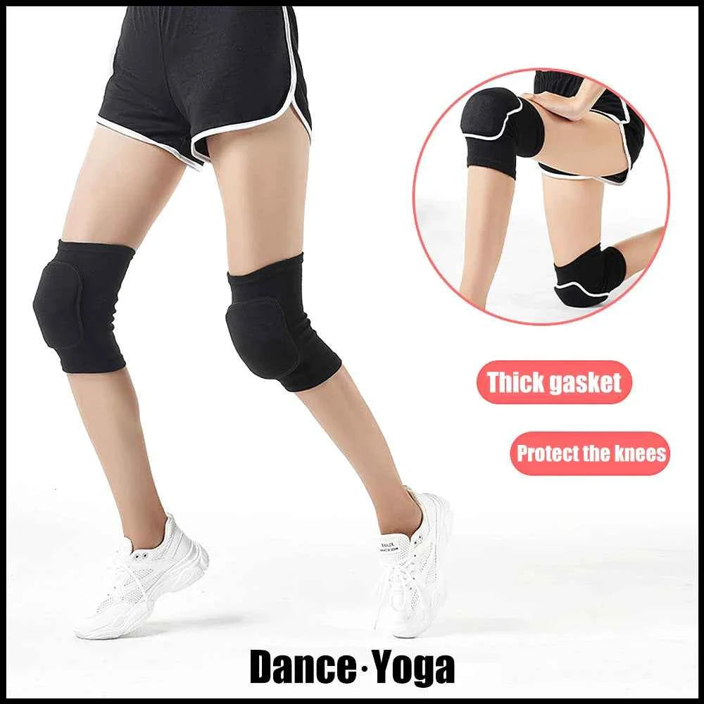 Soft Breathable Volleyball Knee Pads for Dancers Men Women Kids Protective Knees for Football Dance Yoga Tennis Running Cycling