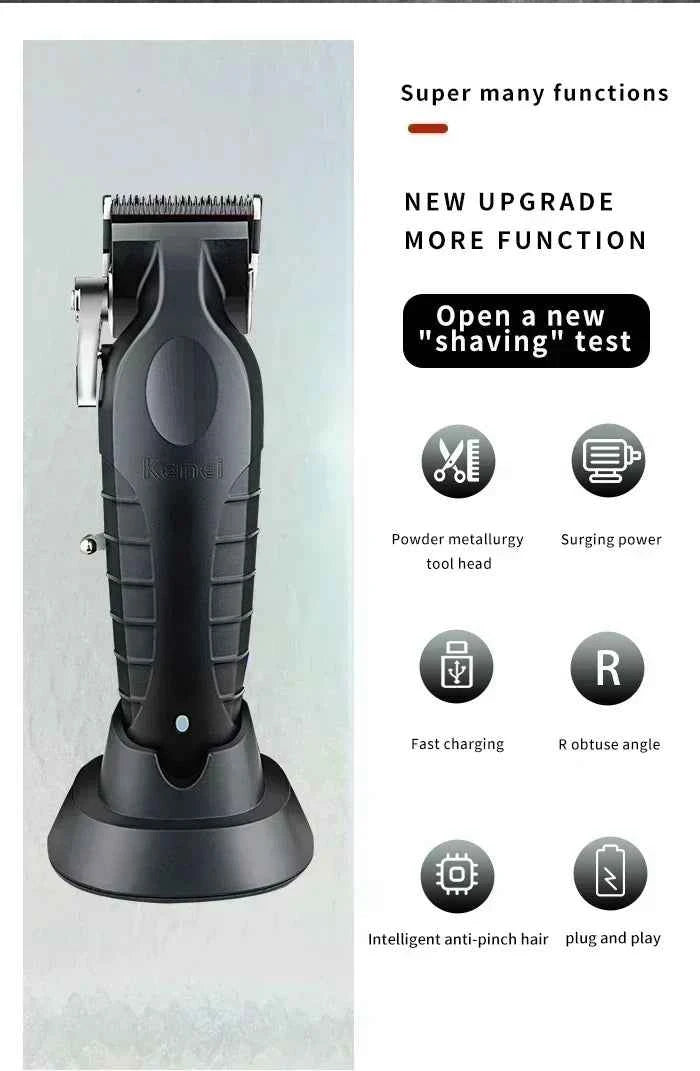 Kemei Hair Clippers Kit KM-2296 KM-2299 KM-1102 Men's Electric Hair Trimmer Machine Professional Hair Cutting Machine Clipper