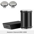 Rolling Knife Sharpener For Straight Edge Knife Sharpener Kit With 15/20° Degree Magnetic Angle For Kitchen Knives Whetstone Set