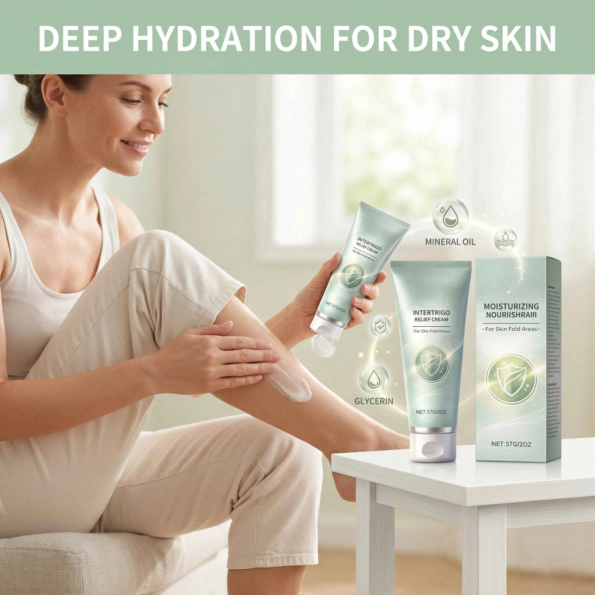 Hydrating Body Lotion Cream For Dry And Sensitive Skin
