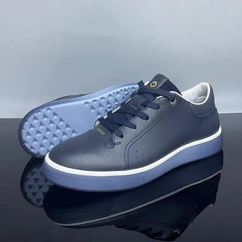 Skateboard Mens Shoes Genuine Leather Sneakers Casual Fashion Outdoor Running Sports Hiking Designer Luxury Mens Shoes