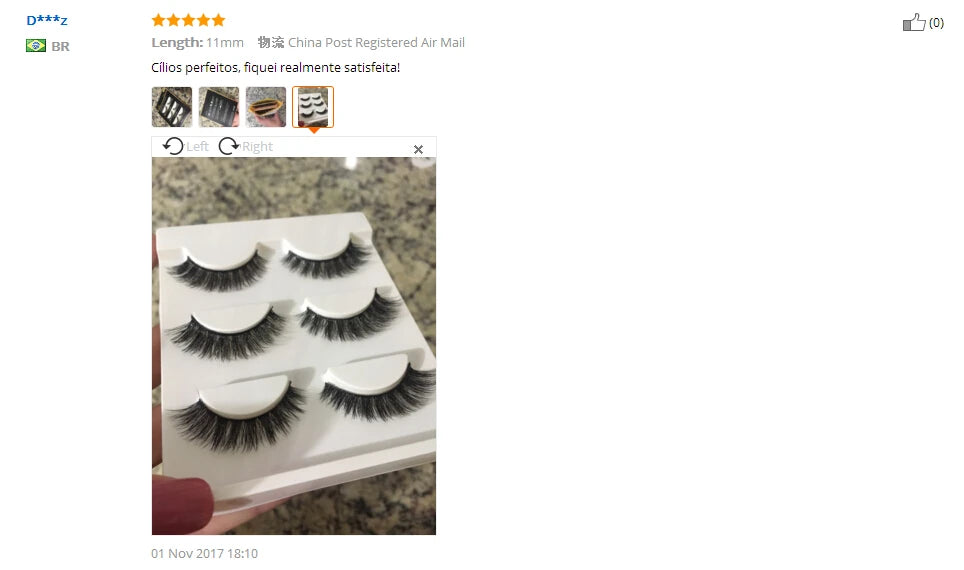 SHIDISHANGPIN 3 pairs 27 styles 3D Faux Mink Hair Soft False Eyelashes Fluffy Wispy Thick Fake Lash Handmade Eyelash Eye Makeup