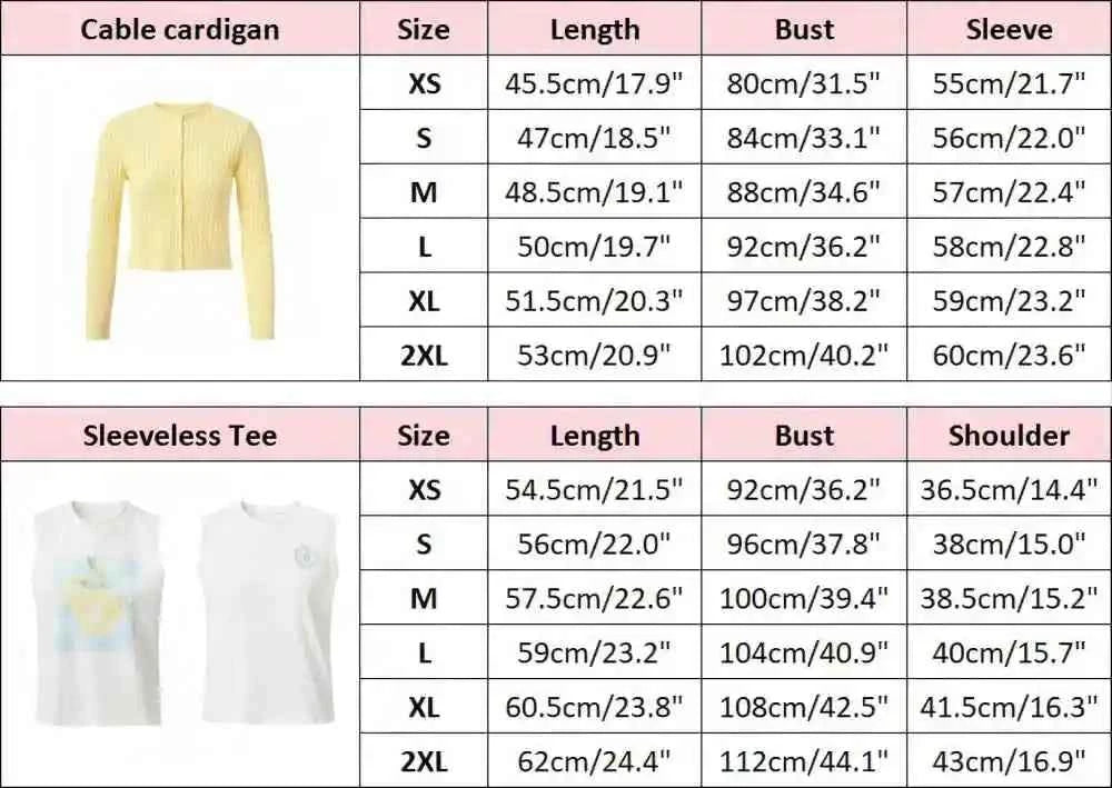 AP SS26 Women Sleeveless Shirt and Cable Knitting Cardigan Clothing