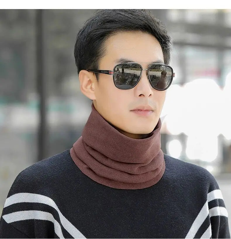 New Neck Cover Cycling Scarf Neck Protection Small Scarf Men's Face Mask Outdoor Windproof Scarves Party Gift