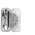 Drafting Tool Set Including Compass, Protractor, Ruler, Triangles And Writing Tools - Durable Math Tools for Students, Teachers