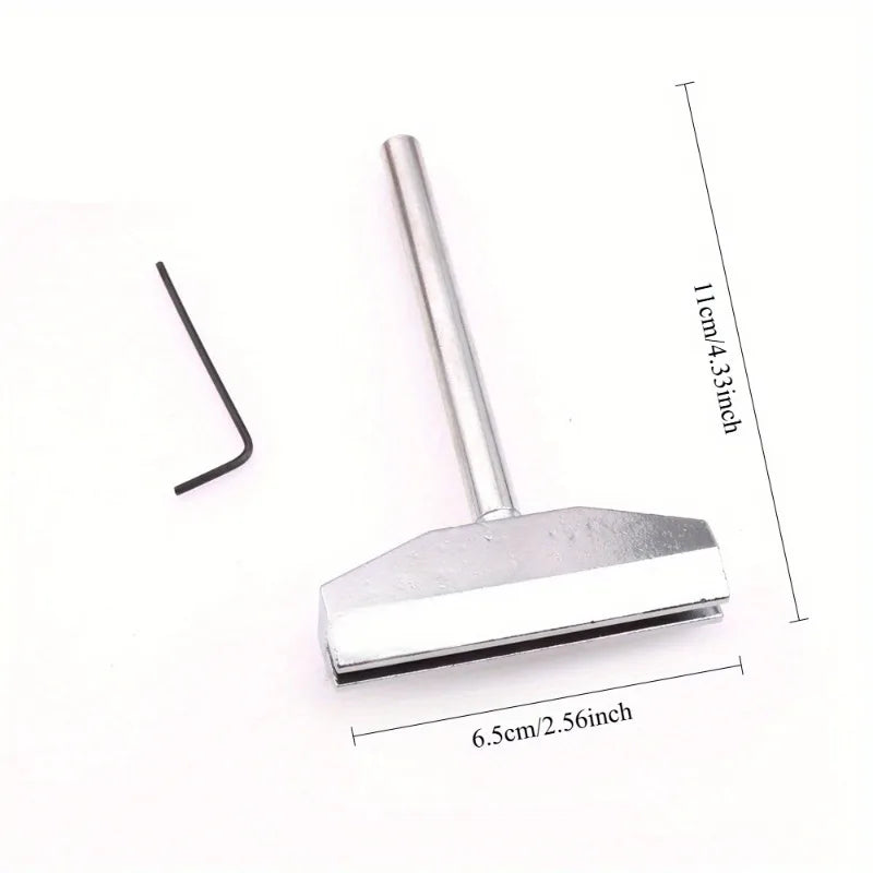 1 PC Guitar Bass Fretting Tool Fingerboard Fretboard Press Tool with Wooden Blocks and Mini Wrench Luthier Tools Accessories Kit