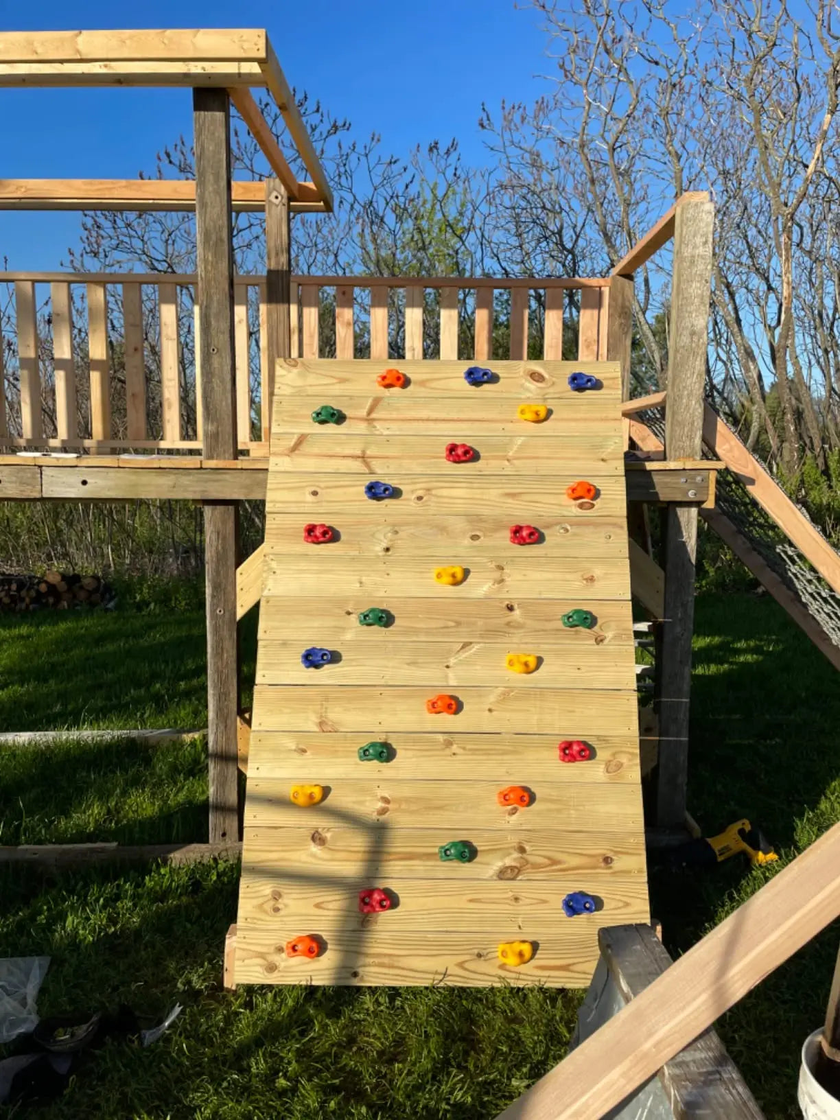 Kids Rock Climbing Games Toys for Children Wall Climbing Stones Child Playground Indoor  Outdoor Rock Wall Climbing Kit