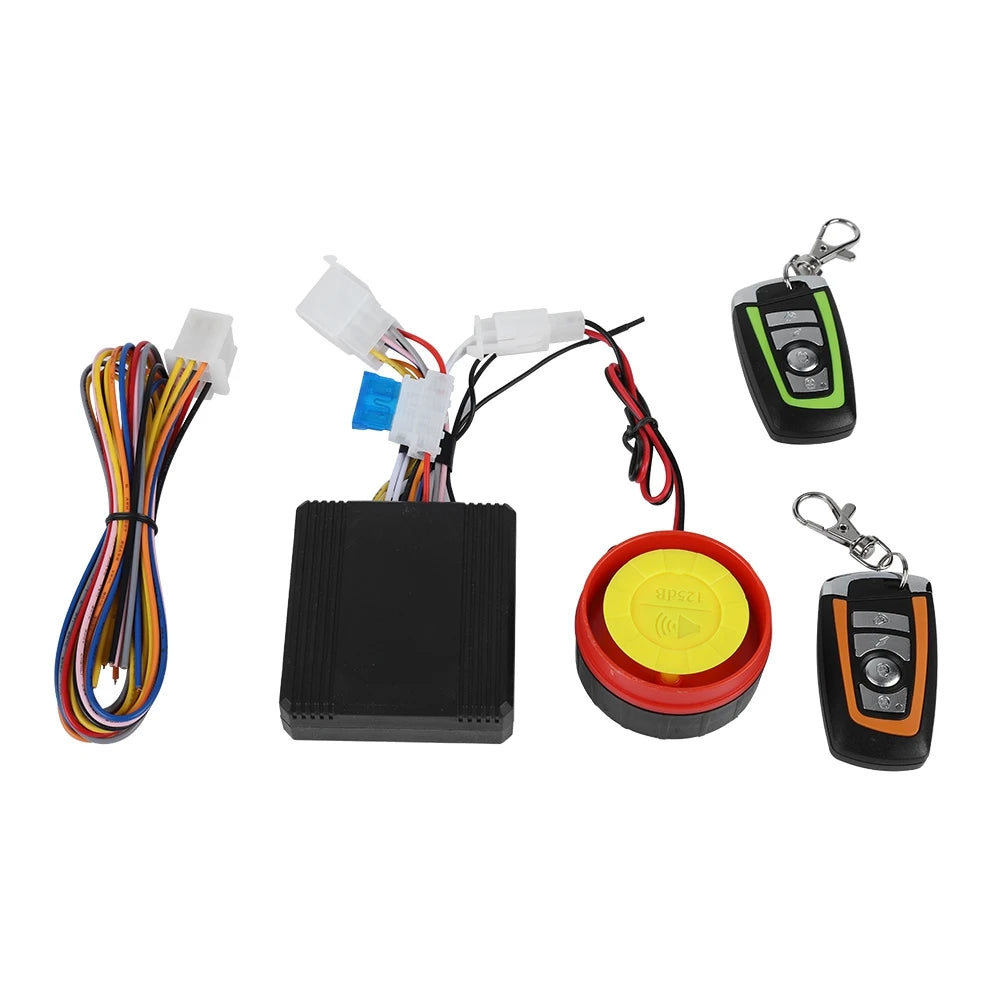 Motorcycle Anti theft Remote Control 12V Motorcycle Anti theft Security Alarm System Remote Control Engine Start
