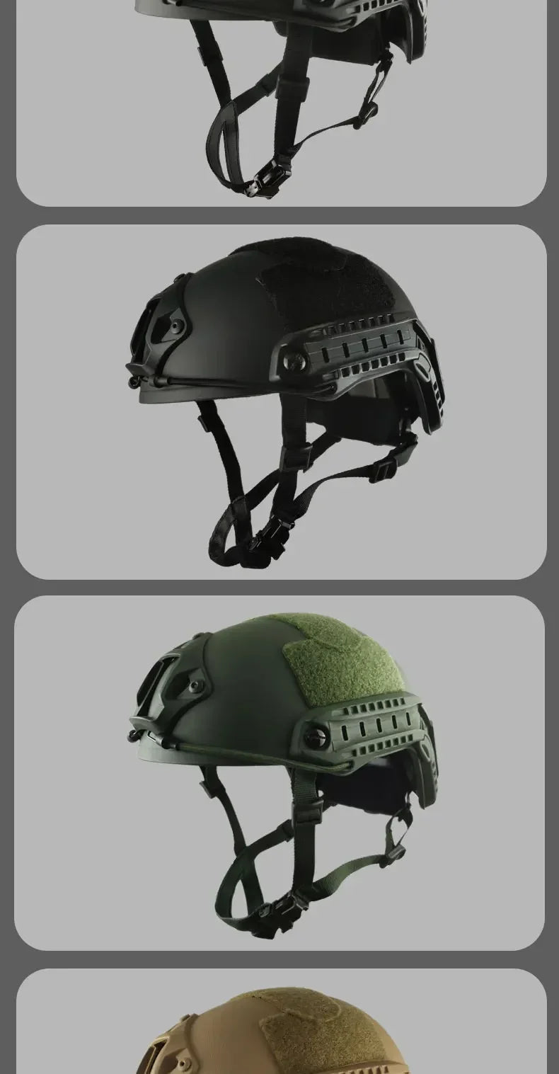 FAST Airsoft Paintball Fast MH Type Tactical Helmet Outdoor CS Protective Equipment With Replacement Foam Padding