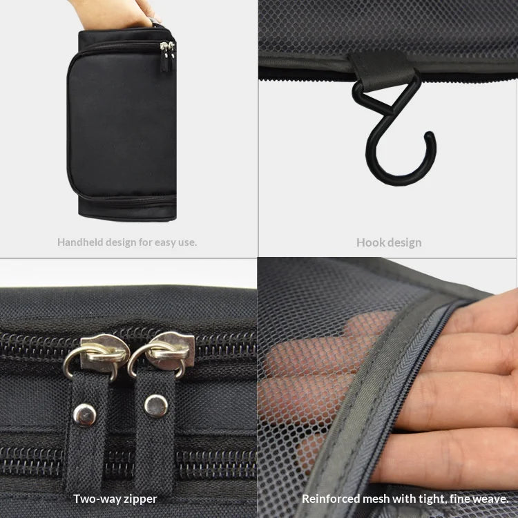 HOMEFISH Men's multifunctional travel storage bag, toiletries pillowcase, hand-held toiletries bag