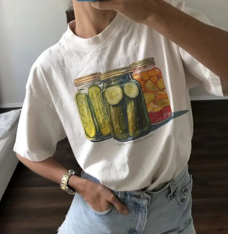 Graphic T-Shirt Vintage Sexy Top Tee Round Neck Short Sleeve Dark Gothic Print Streetwear Trendy Summer Women's Clothing Y2K