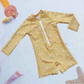 EezKoala Children's One Piece Swimsuit Sunscreen Quick-Dry Baby Surfing Suit for Boys Girls Swimwear Toddler Bathing  Swim Cloth