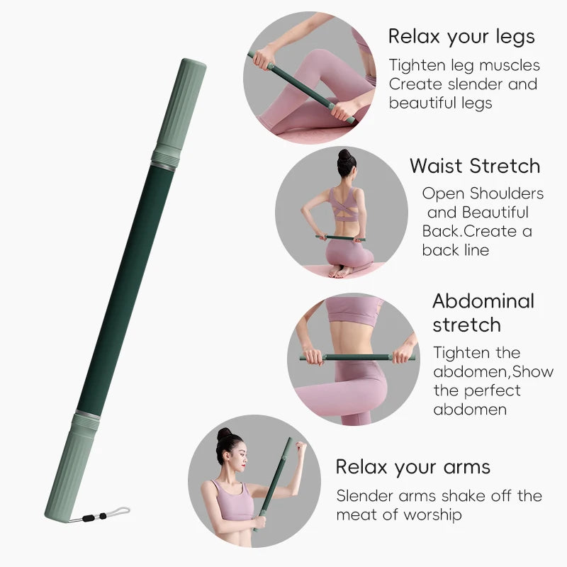 Deep Tissue Massage Stick – Manual Full Body Roller