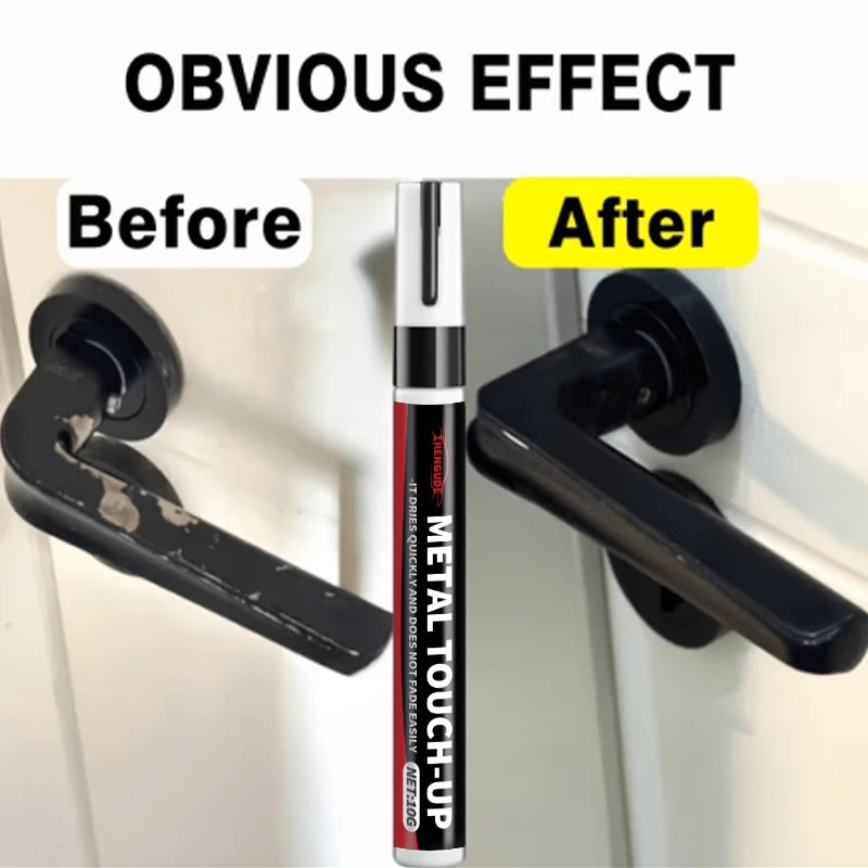 Car Paint Repair Pen, Professional-Grade Car Interior Paint Repair Pen - Black Plastic Scratch Repair Pen, Suitable for Steering Wheel, Dashboard, and Plastic Surfaces - Car Maintenance, Interior Restoration, Dashboard Refurb