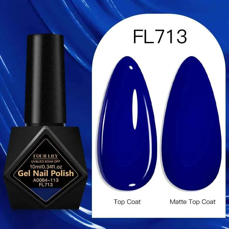 10ml Gel Nail Polish 162 Colors Nail Supplies Vernis Semi Permanent Nail Art Manicure Soak Off LED UV Gel Nail Varnishes Summer