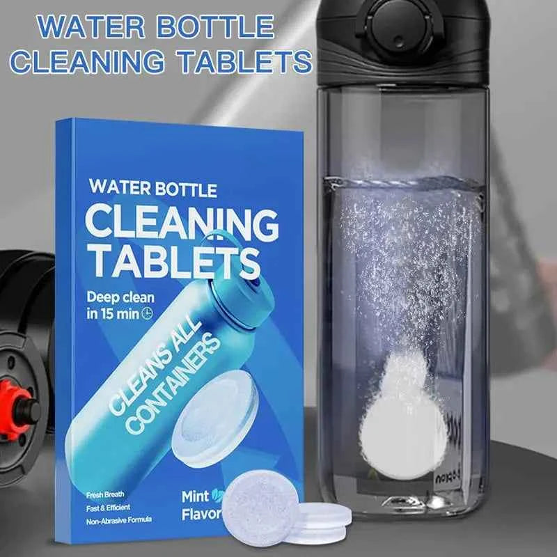 Effervescent Water Bottle Cleaning Tablets – Odor & Scale