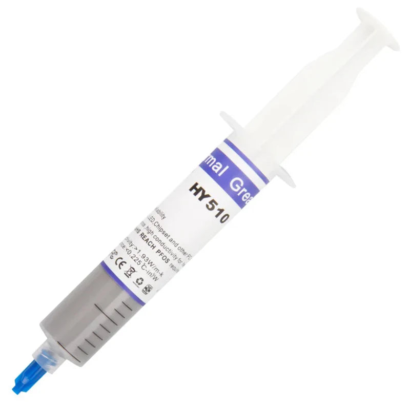HY510 GPU CPU thermal paste, GPU thermal conductivity composite silicone grease, CPU chipset cooling, CPU gray cooler