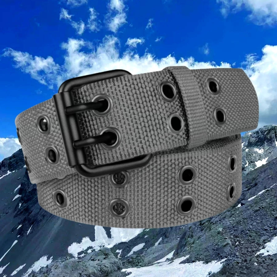 New Men Breathable Nylon Fabric Belt outdoor sport Belt Pin Buckle Trousers Jeans Belt Men Tactical Belt