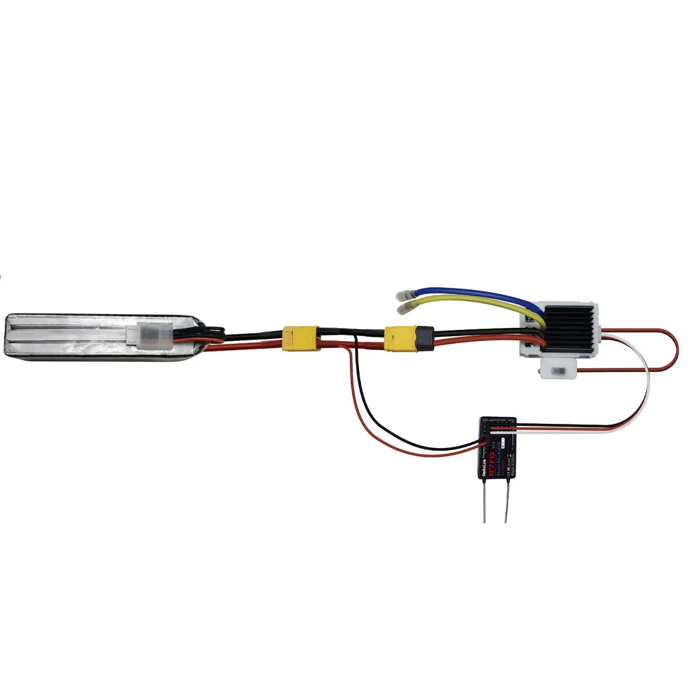 Radiolink Waterproof Brushed ESC COOL 9030 90A Speed Controller with 5.5V/3A 7.5V/3A BEC for Traxxas SCX10 HSP Car Boat Crawler