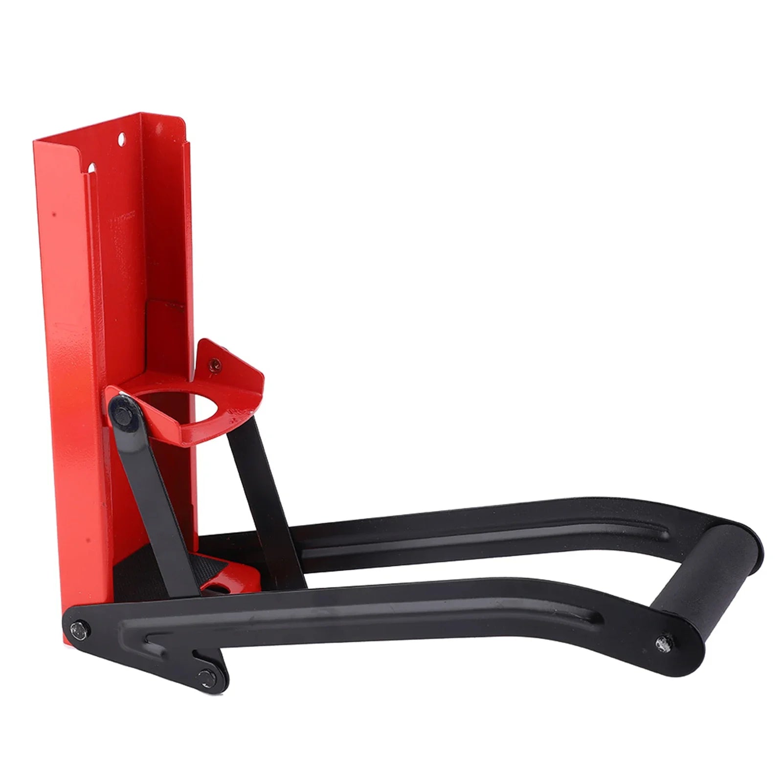 500ML Can Crusher Red Steel Rubber Handle Plastic Bottle Recycling Tool with Opener Steel Bottle Crusher Plastic Bottle Crusher