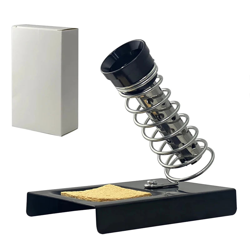 Portable Holder Soldering Tin Stand with Welding Cleaning Sponge Electric Soldering Iron Accessories Soldering Iron Stand