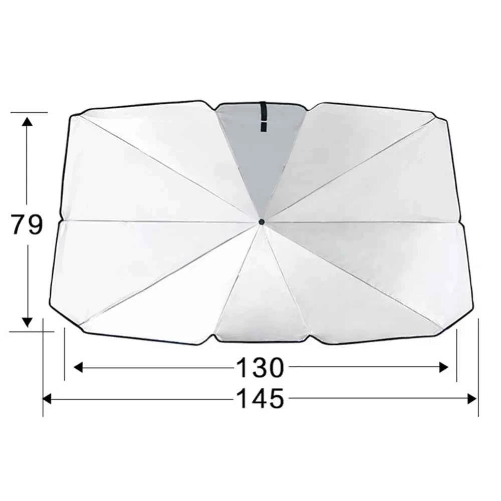 Car sunshade front windshield titanium silver thickened sunshade anti UV folding car sunshade car sunshade accessories