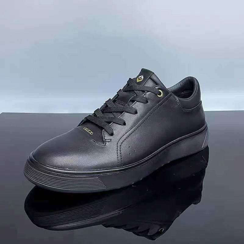 Skateboard Mens Shoes Genuine Leather Sneakers Casual Fashion Outdoor Running Sports Hiking Designer Luxury Mens Shoes