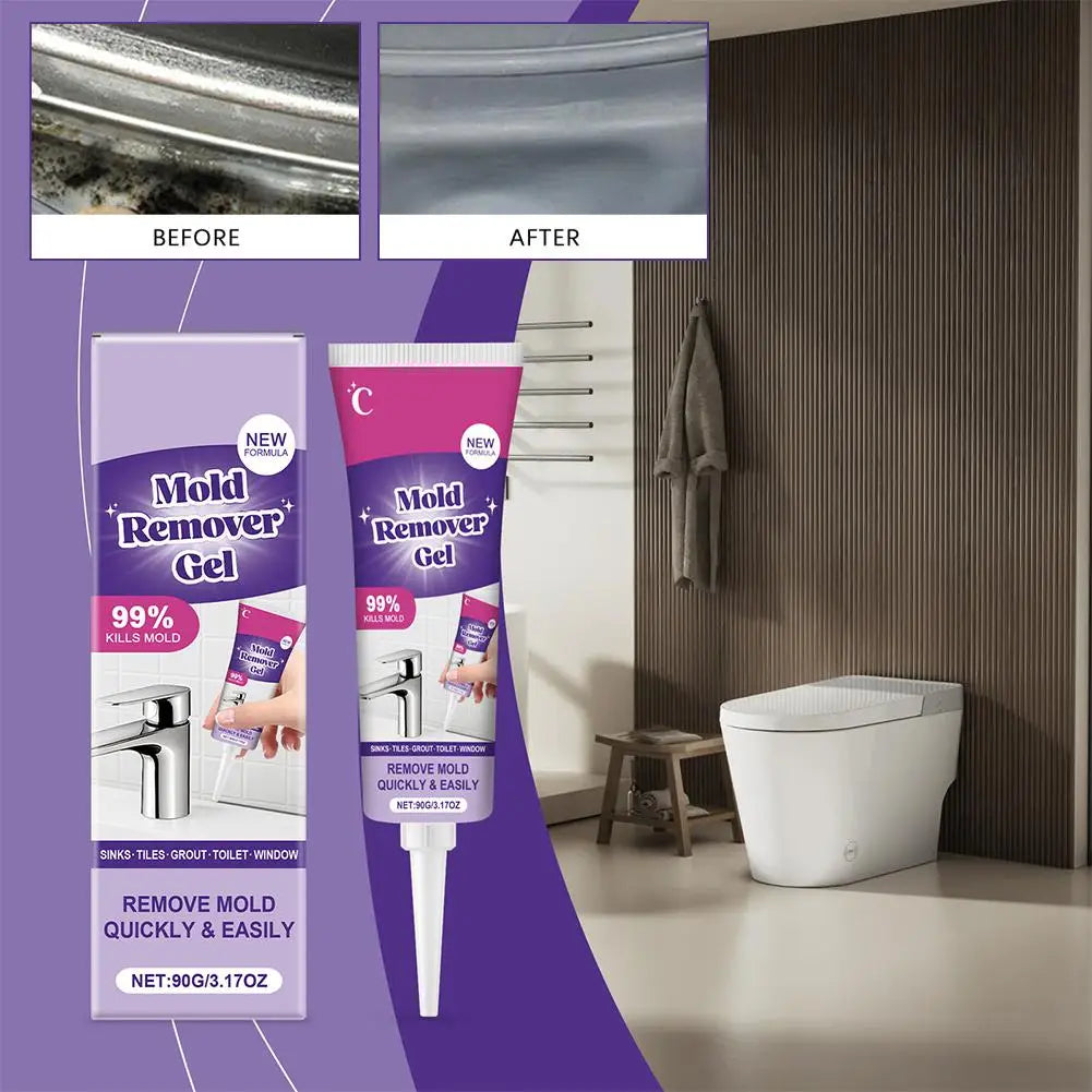 Household Mold Remover Gel for Bathroom Tile Grout