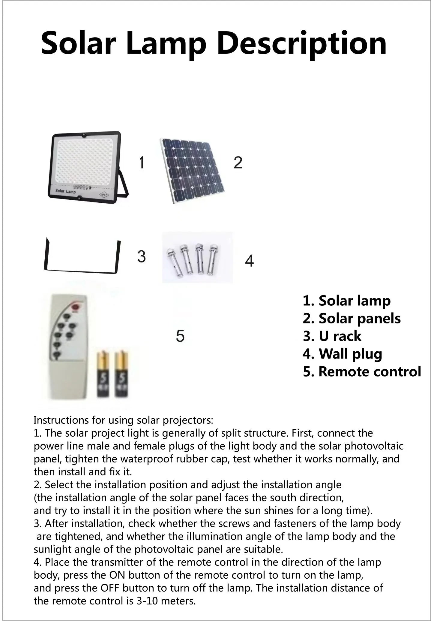 LED Solar Garden Lights Outdoor Waterproof IP67 Reflector Spotlight Emergency Wall Lighting for Garden Buildings