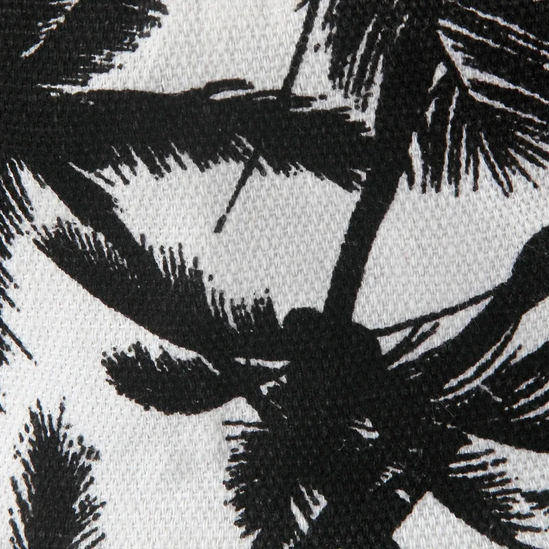 Unisex Reversible Double Sided Black Coconut Tree Printed Fisherman Caps Bucket Hats Men Women Outdoor Travel Visor Hiking Hat