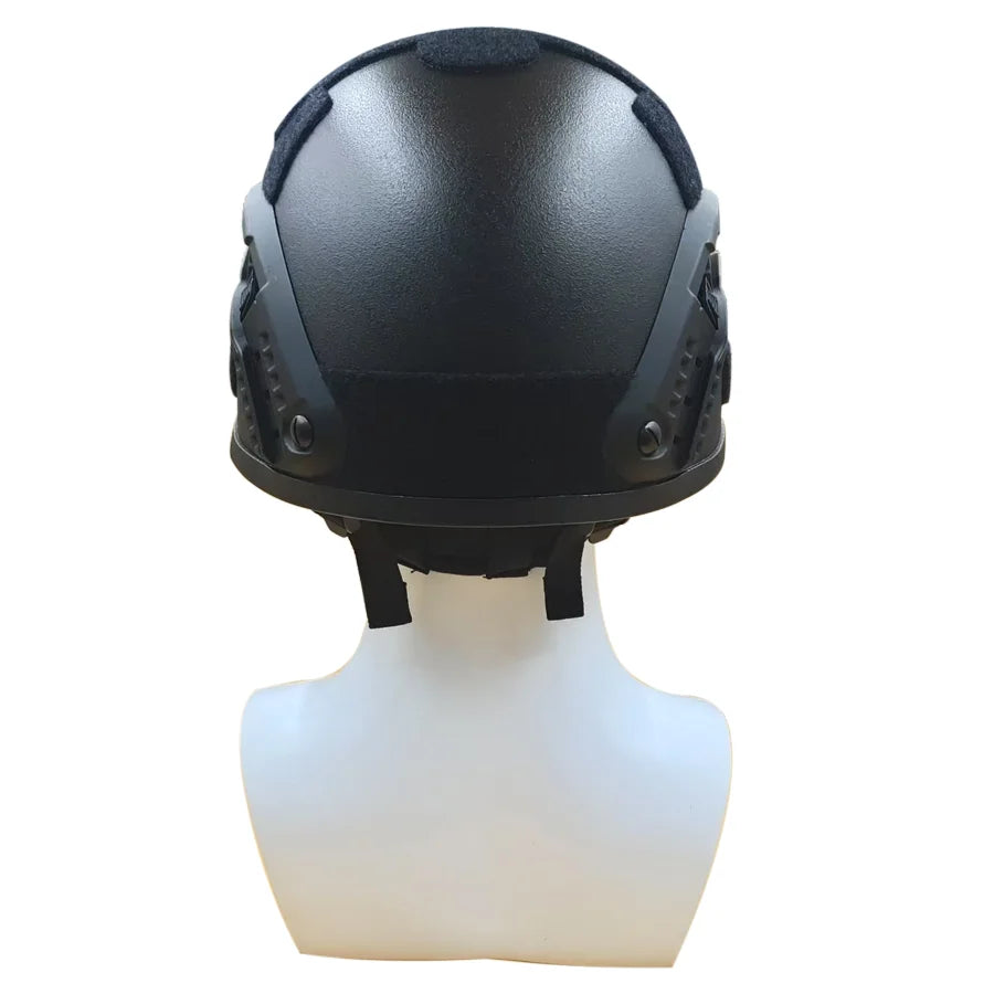 MICH Tactical Helmet with riot and impact protection. Built for field combat and military training.