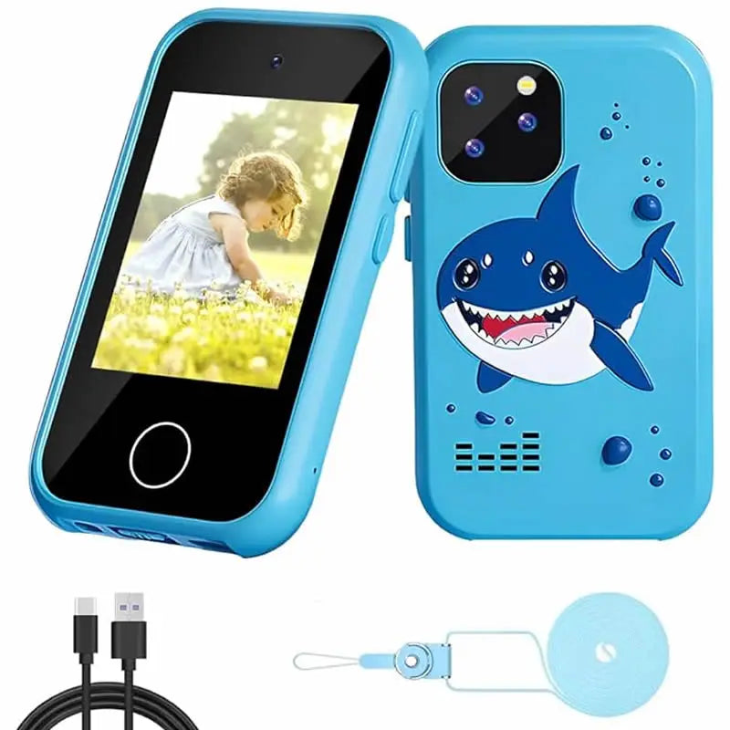 Kids Smart Phone MP3 Player Digital Camera Toys Touchscreen Unicorn Baby Mobile Educational Toys for Girls Boys Age 3-8