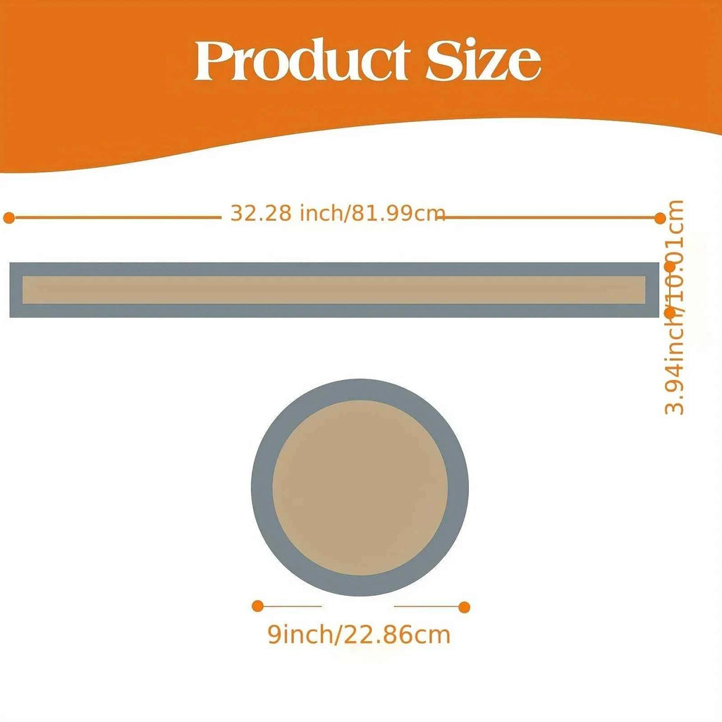 Silicone Baking Pad Suitable for Springform Flat Bottom, Preventing Cake From Sticking To The Bottom and Sides, Easy To Clean