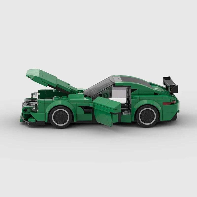 MOC Car Speed RX7 AE86 Chiron R8 Creative Racing Vehicle Model Building Block Super Race brick City Rally Sport Toy Technical