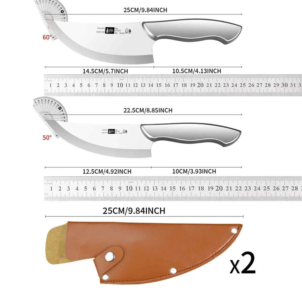 Kitchen boning knife, sharp meat cutting knife, charpener professionel slaughter knife, high-hardness small curved kitchen knife