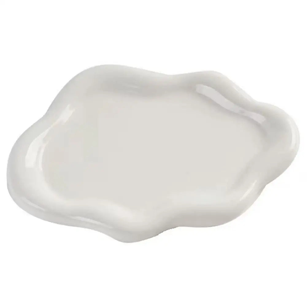 A Color Cloud Shape Jewelry Storage Tray For Accessories
