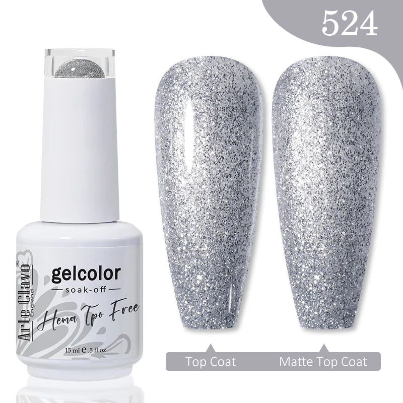 Arte Clavo TPO HEMA FREE Top Quality Discount Price 131 Colors Nail Gel Polish New Formula Nail Gel 15ml Bottle UV Gel Varnish