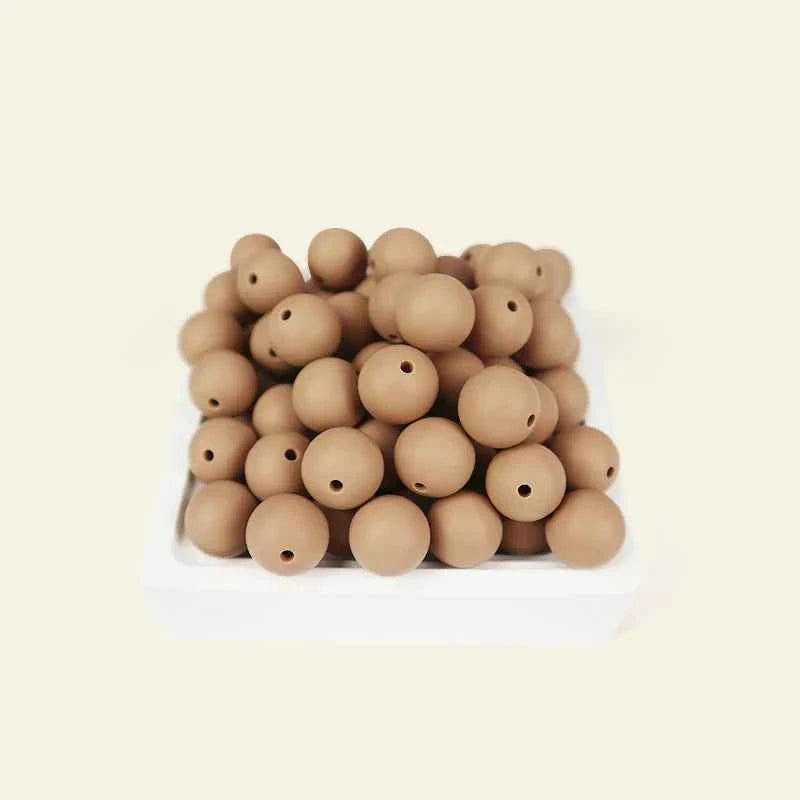 12mm Siilcone Round Beads 100/50/20Pcs For Jewelry Making To Make Bracelets DIY Keychain Necklace Jewelry Accessories BPA Free