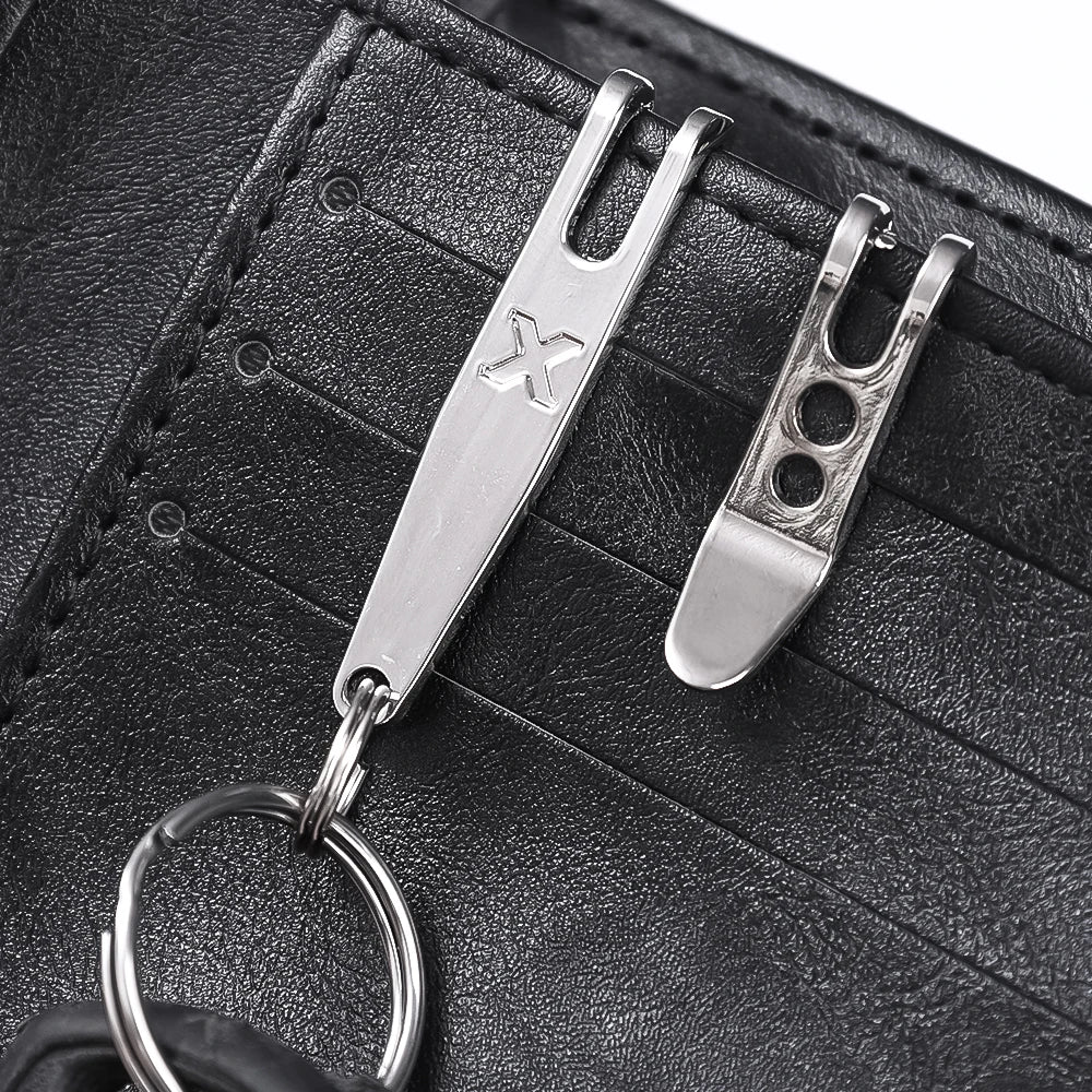 5/1Pcs Mini Zinc Alloy Ring Carabiner EDC Bag Suspension Clip with Key Outdoor Quicklink Tool Keychain Camping Accessories