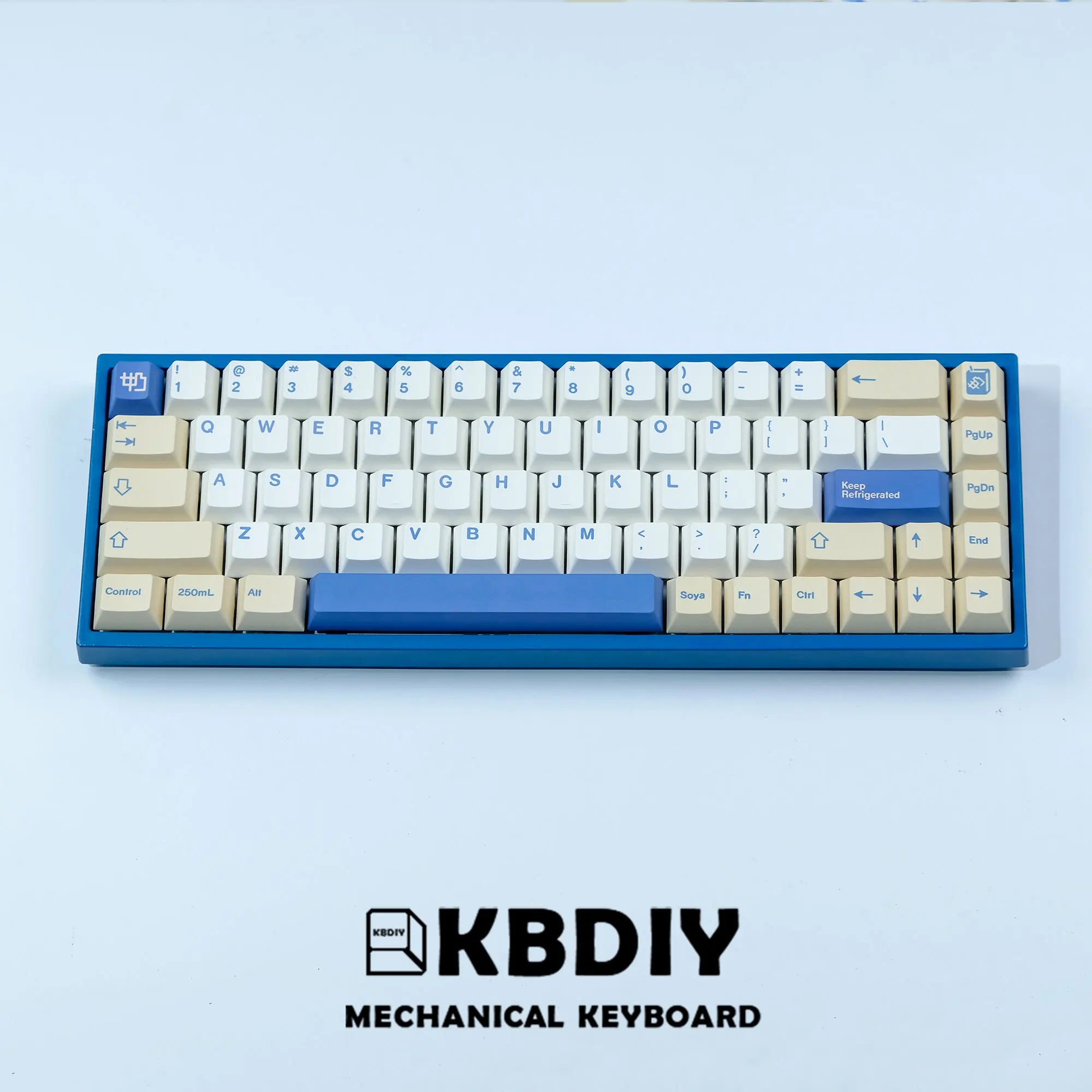 KBDiy 135 Keys/Set GMK Soymilk PBT Keycaps Cherry Profile MX Switch Korean Keycap for Mechanical Gaming Keyboard Custom Key Caps