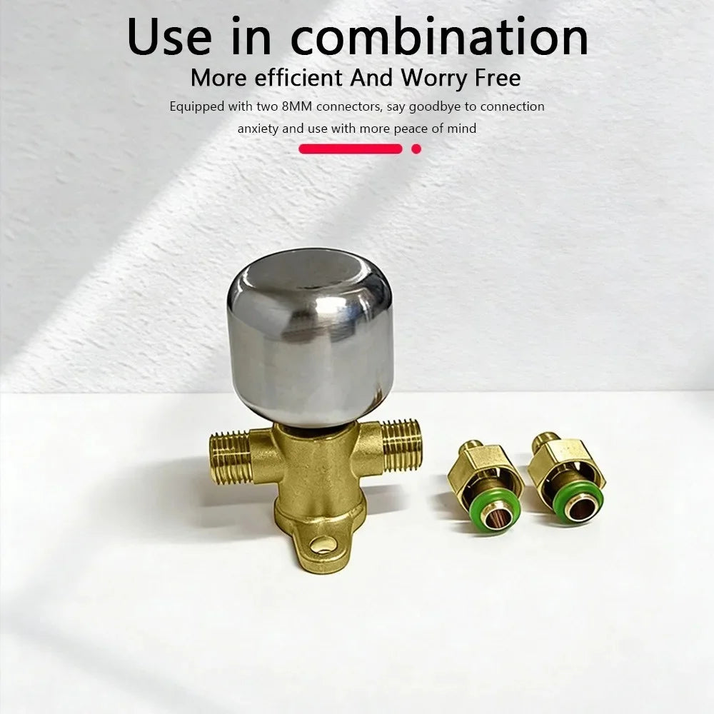 Removable Sprayer Pressure Cylinder Full Copper High Pressure Electric Sprayer Air Tank Corrosion-Resistant Booster Pressure