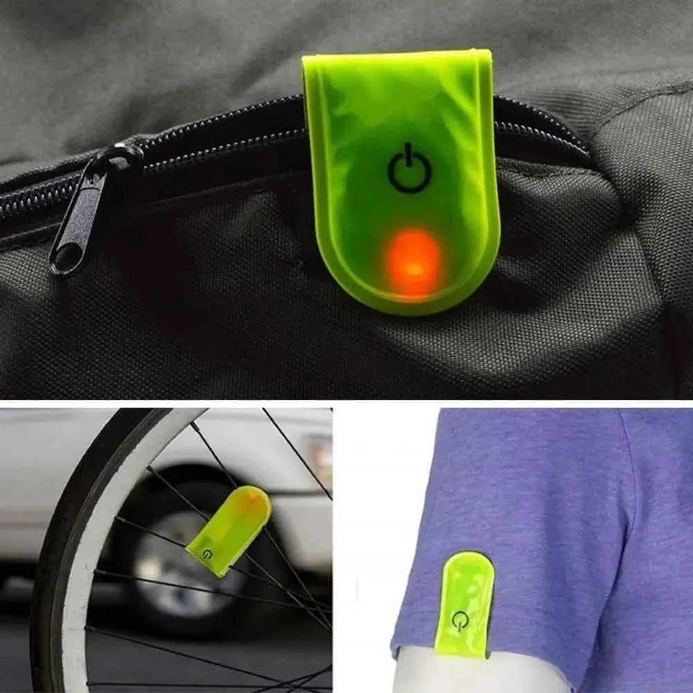 2PC 2026 Nouveau clip LED magnétique, clip réfléchissant et pratique, fabriqué avec 3M Scotchlite