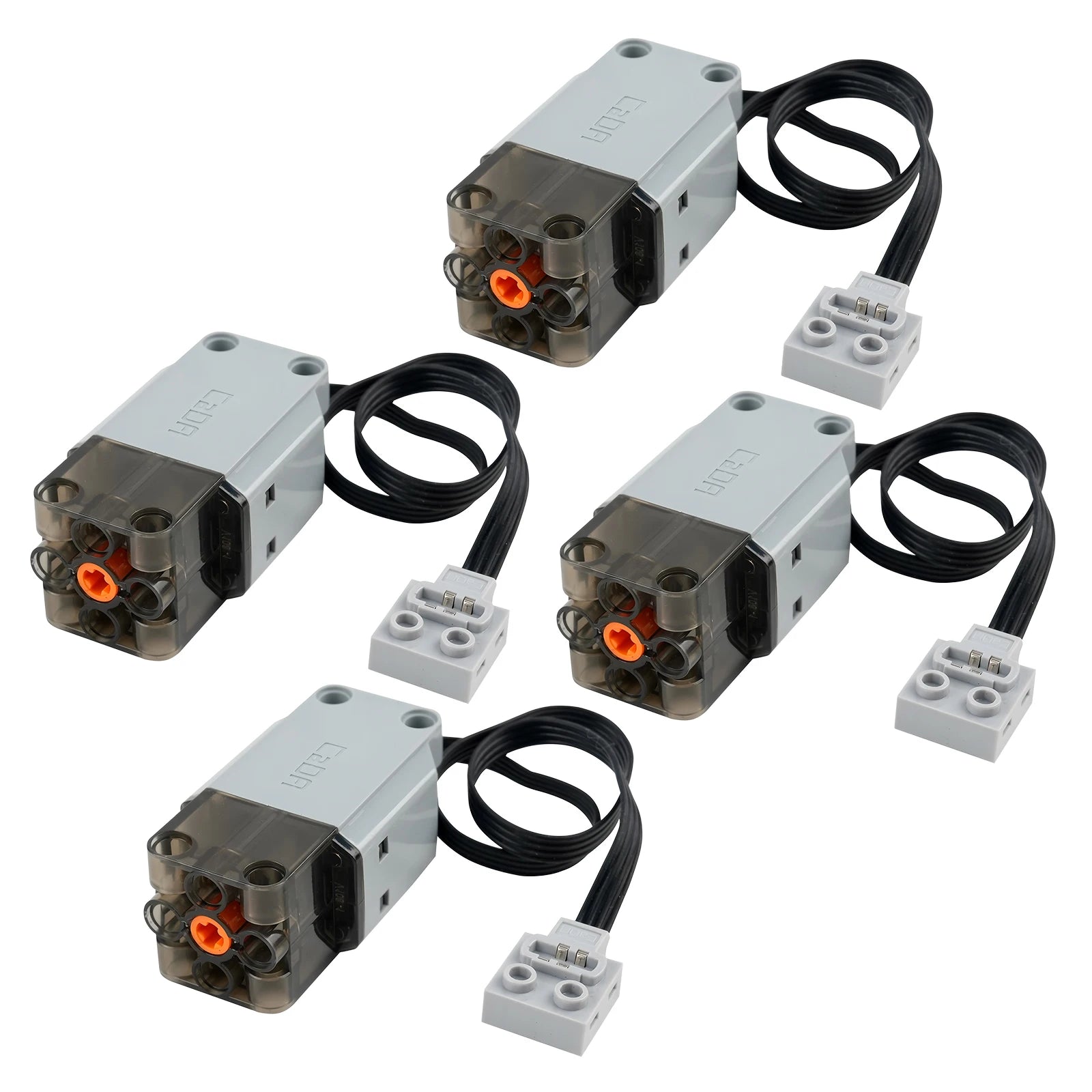 CaDA Technical Motor Parts Upgrade M/L Servo Motor Building Blocks Car Model Power Mechanical Compatible with Legoeds DIY Toys